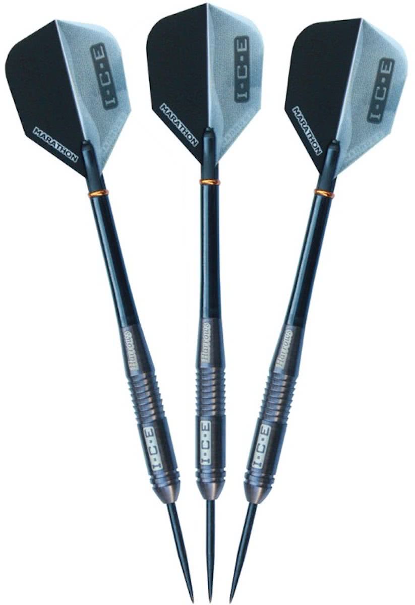 Harrows Black Ice 90% Tungsten Steeltip 26 Gr - Zwart - Dartpijlen