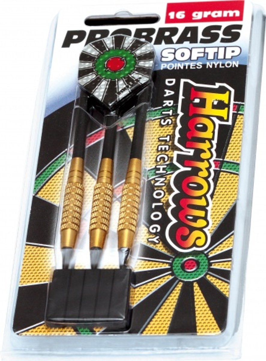 Harrows Darts Dartpijlen Pro Brass Softtip 18 Gram