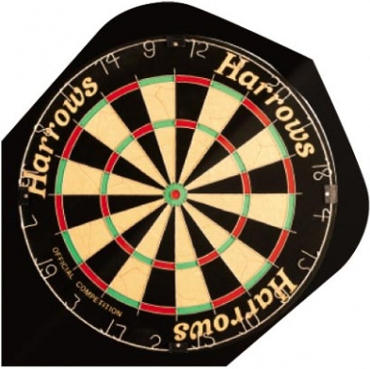 Harrows Darts Flight 2008 Quadro Dartboard