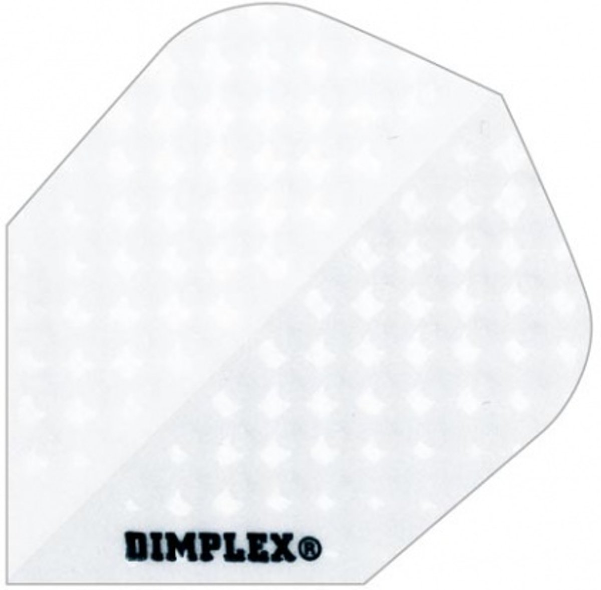 Harrows Darts Flight 4007 Dimplex White