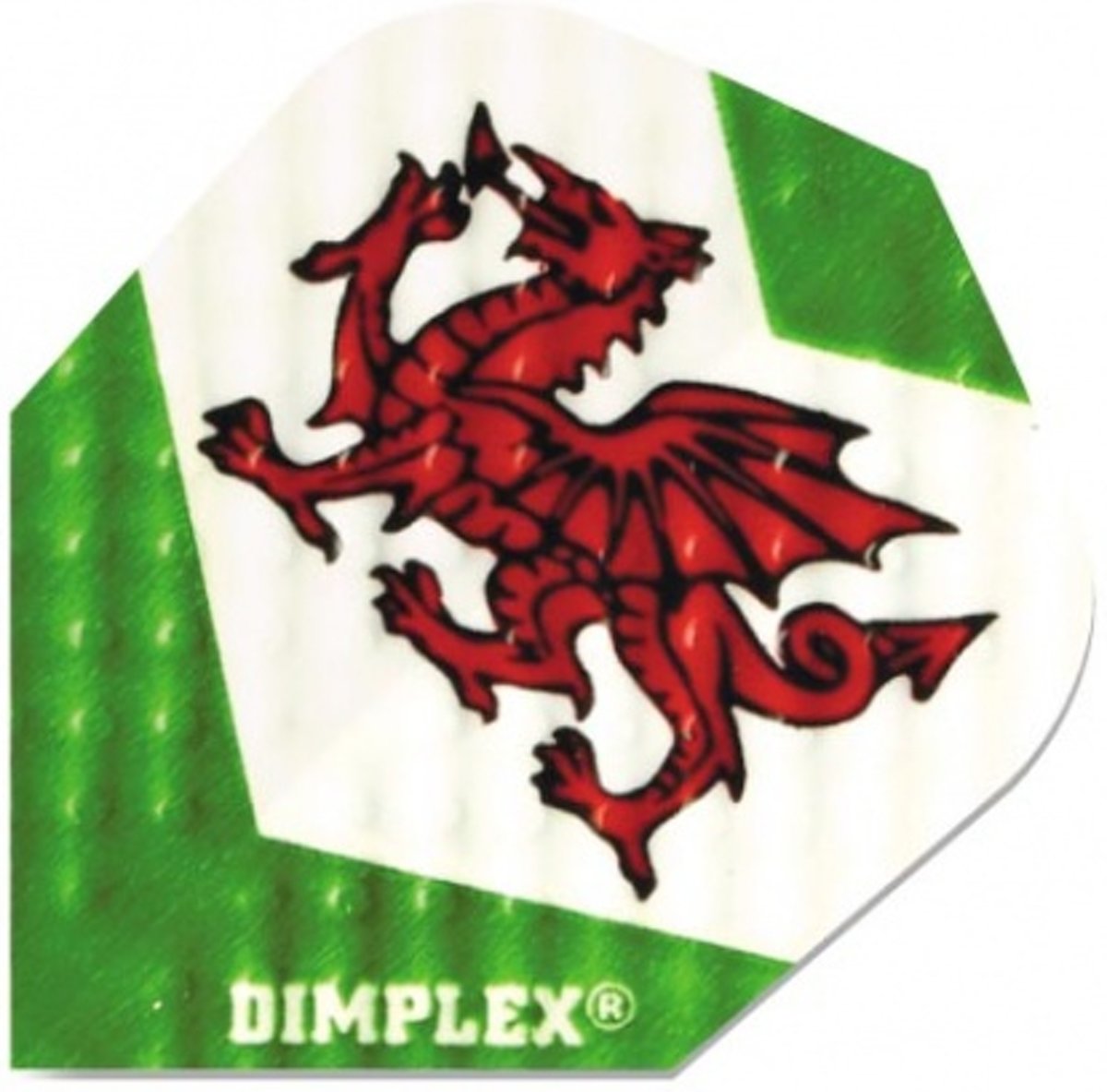 Harrows Darts Flight 4197 Dimplex Dragon