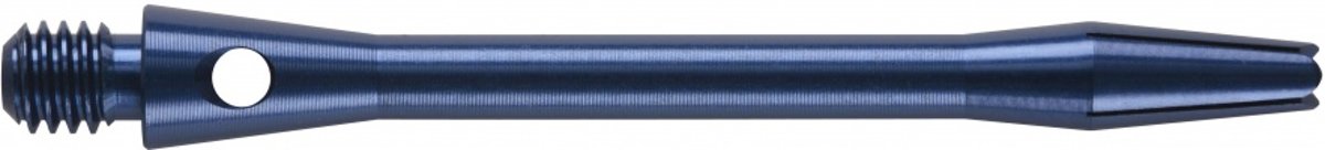 Harrows Darts Shaft Anodised Aluminium Blauw Medium 3 Stuks