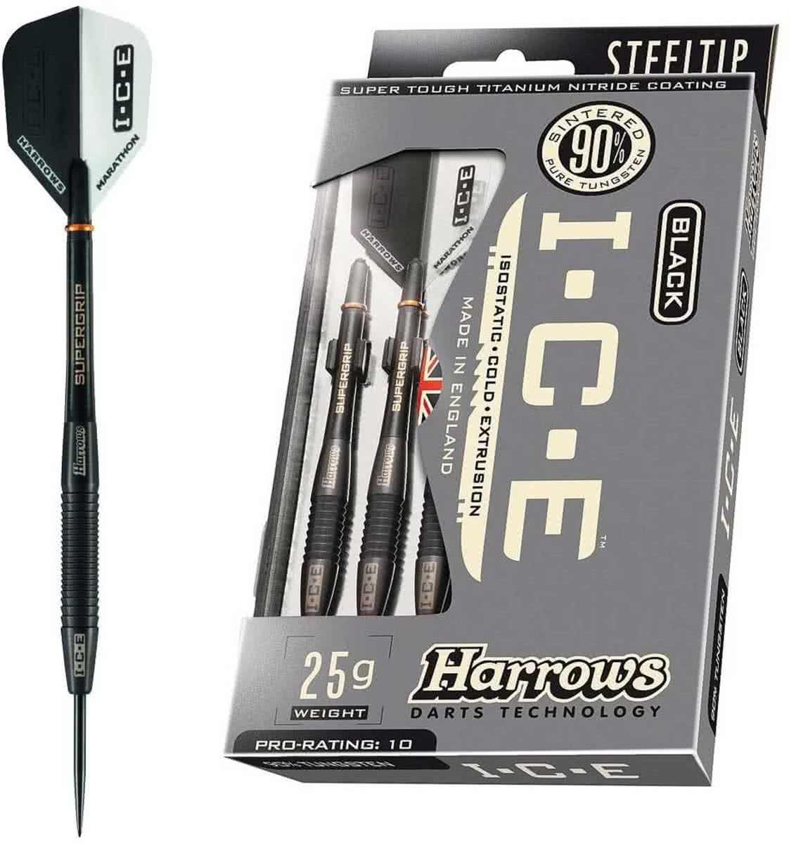 Harrows Steeltip Black Ice 23 GR - 90% Tungsten