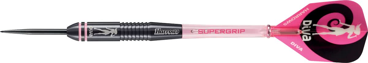 Harrows Steeltip Diva Dark 28 GR - 85% Tungsten