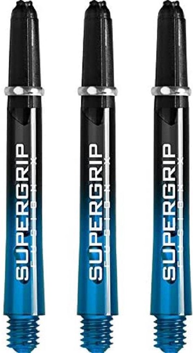 Harrows Supergrip Fusion X Shafts Aqua Midi