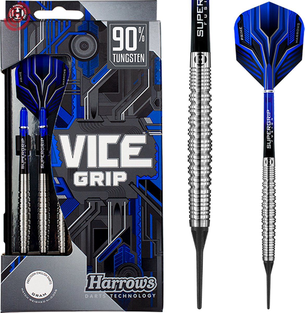 Harrows Vice 90% Soft Tip - Dartpijlen - 18 Gram