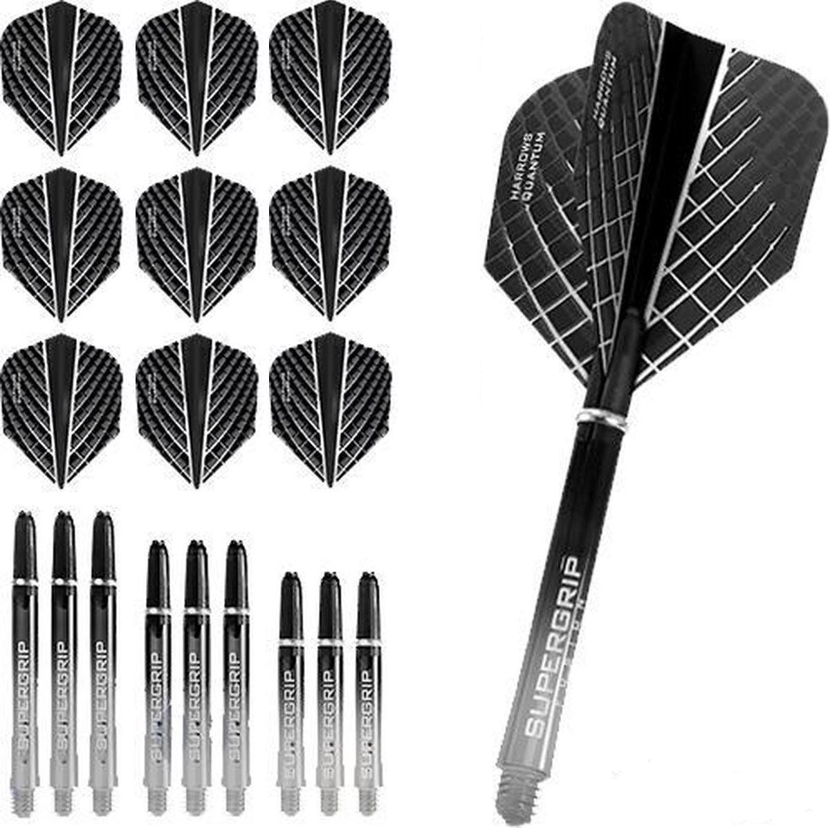 Harrows quantum 3 sets flights - 3 sets shafts smokey