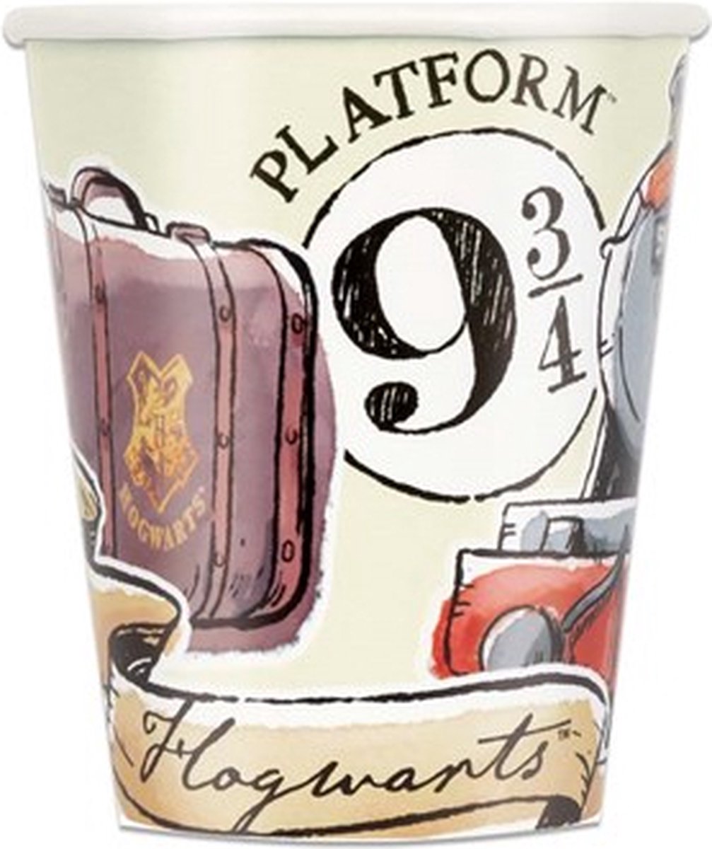 Bekers Harry Potter 26cl 8st