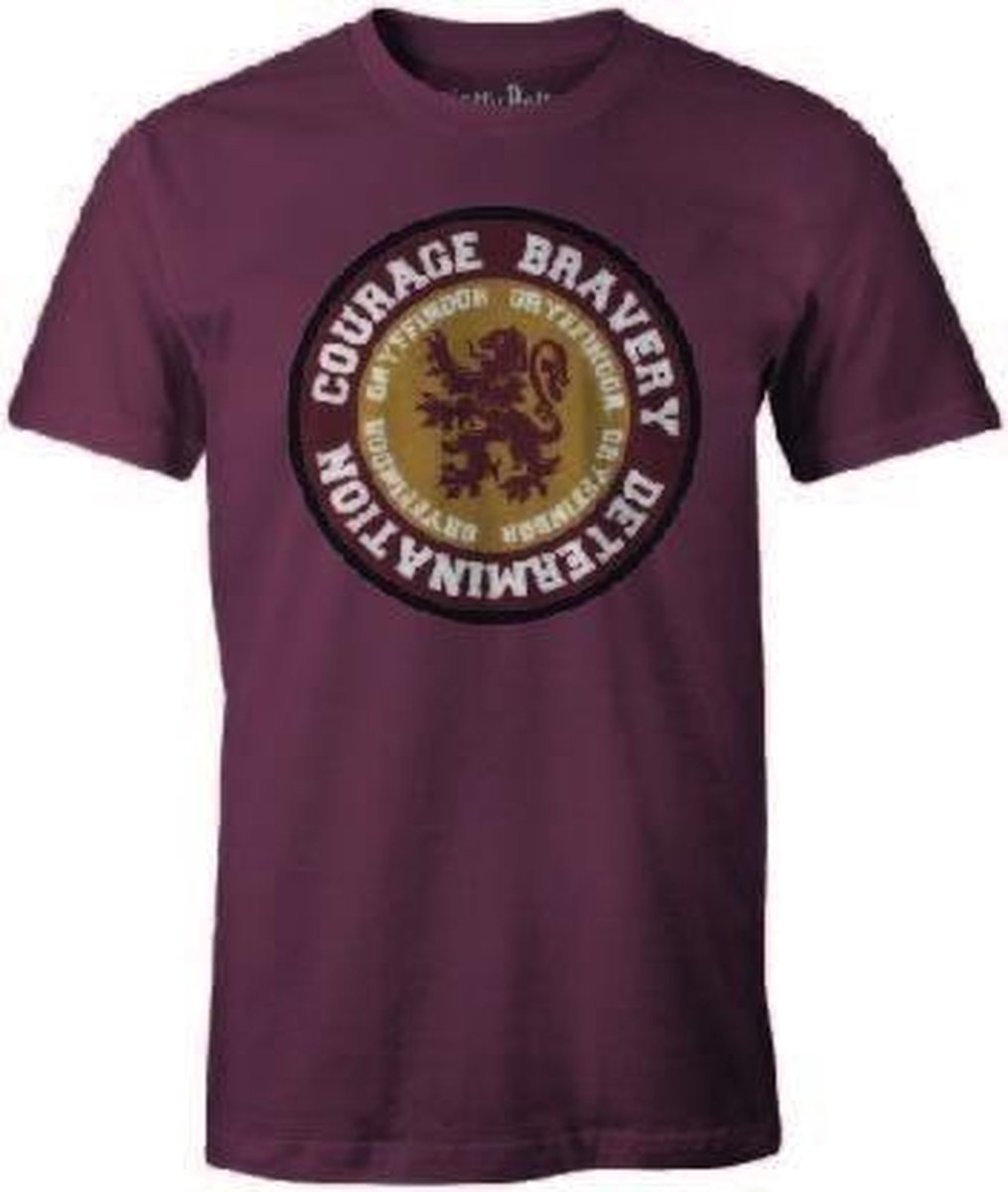 Harry Potter - Courage Gryffindor Brique T-Shirt M