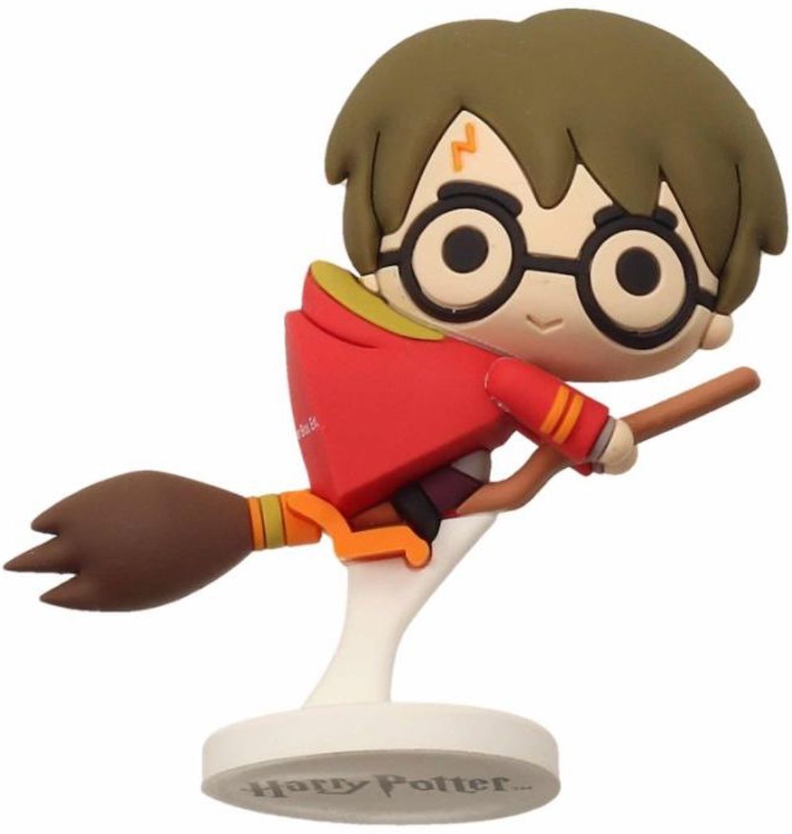 Harry Potter Nimbus Rode Mantel Rubberen Mini Figuurtje