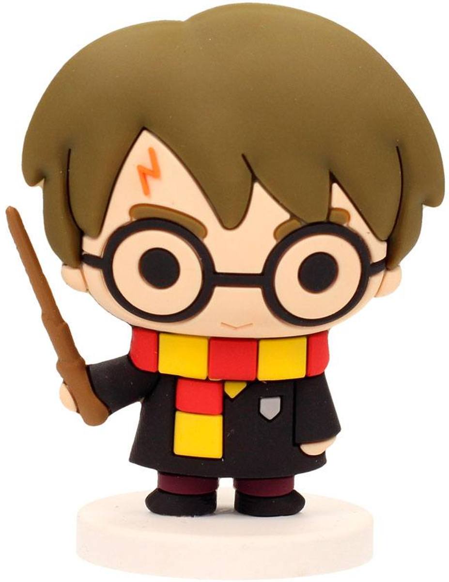 Harry Potter Rubberen Mini Figuurtje - Harry Potter