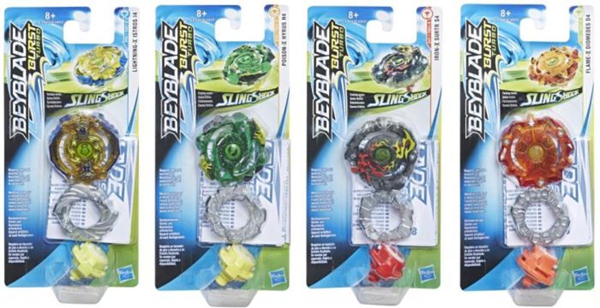 Beyblade Slingshock Single Tops Asst - E4602