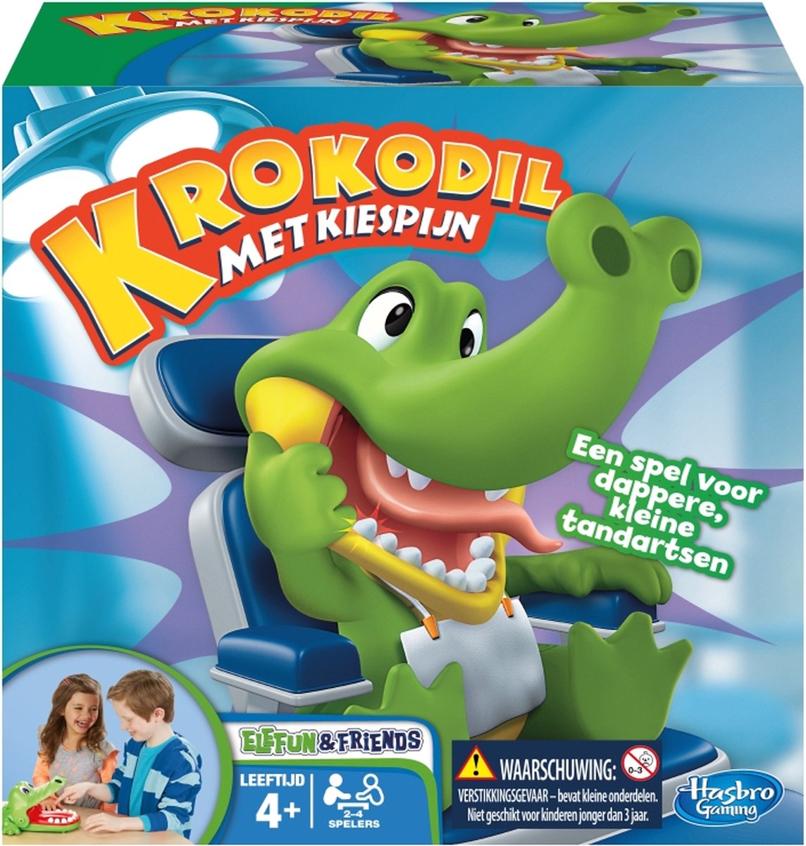 Krokodil met kiespijn