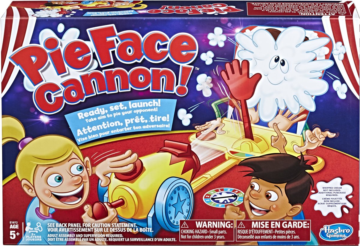 Pie Face Cannon - Actiespel