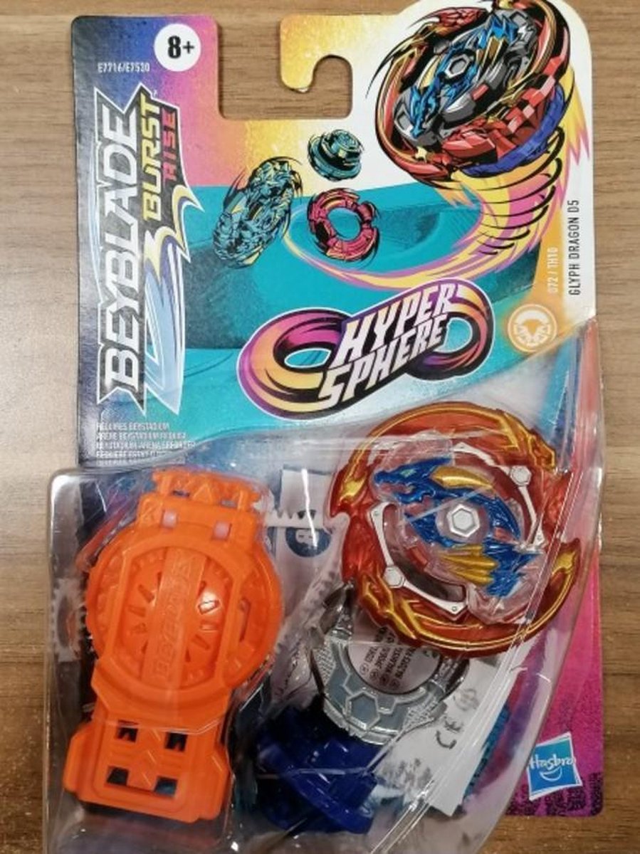 Beyblade Burst Rise Hyper Spere D72 / TH10 en Glyph Dragon D5