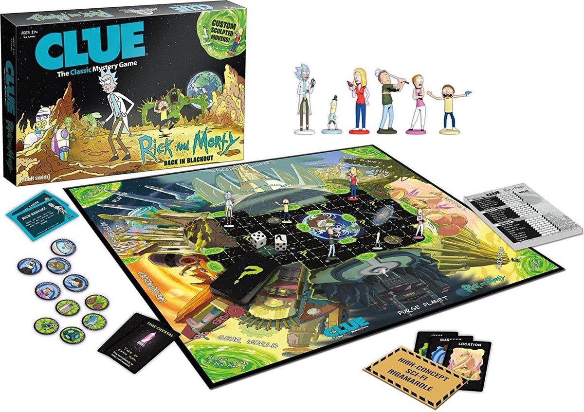 Cluedo - Rick and Morty Edition