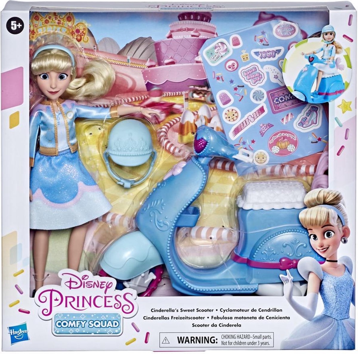 Disney Princess Comfy Cinderella Star Warseet Scooter