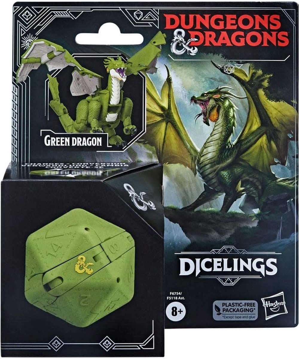 Dungeons & Dragons: D&D Dicelings - Grüner Drache