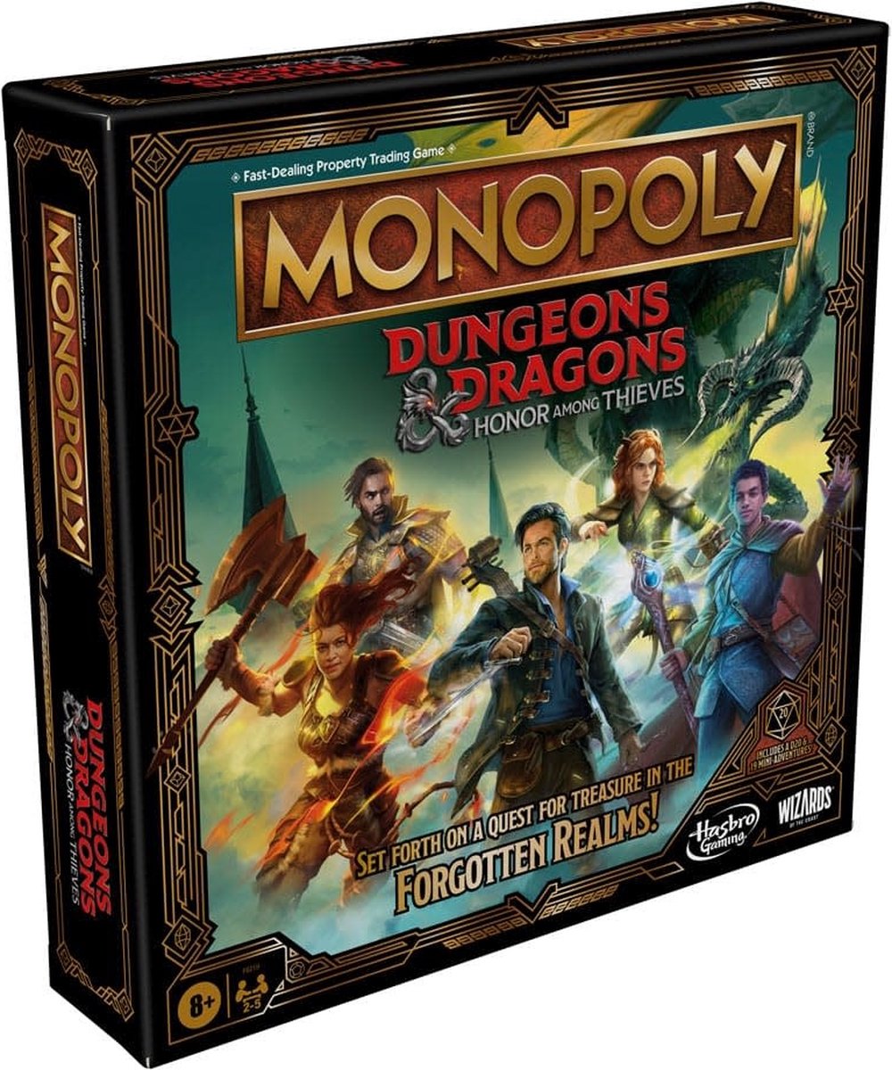 Dungeons & Dragons: Honor Among Thieves Monopoly *English Version*