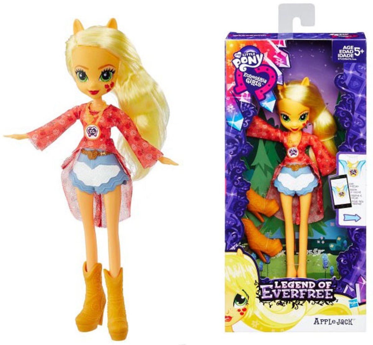 Equestria Girls - Evergreen Forest Doll - Apple Jack