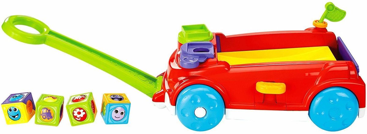 Fisher Price ROLLER BLOCKS ROCKIN WAGEN