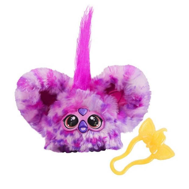 Furby Furblets Hip-Bop, elektronische mini-knuffel voor meisjes en jongens, meer dan 45 geluiden, vanaf 6 jaar,  