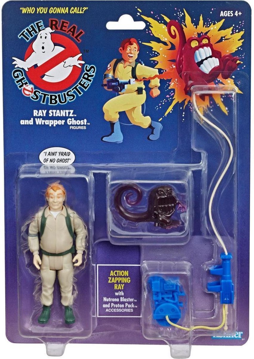 Ghostbusters Kenner Classics : Ray Stantz and Wrapper Ghost