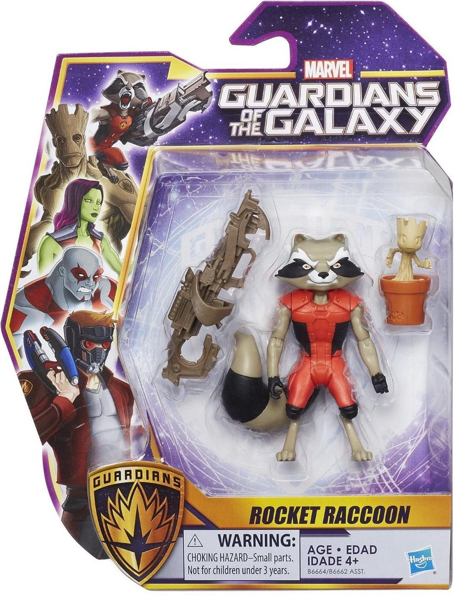 Guardians of the Galaxy Rocket Raccoon Action Figure