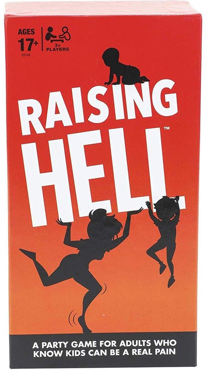 Hasbro - Raising Hell - kaartspel - party spel