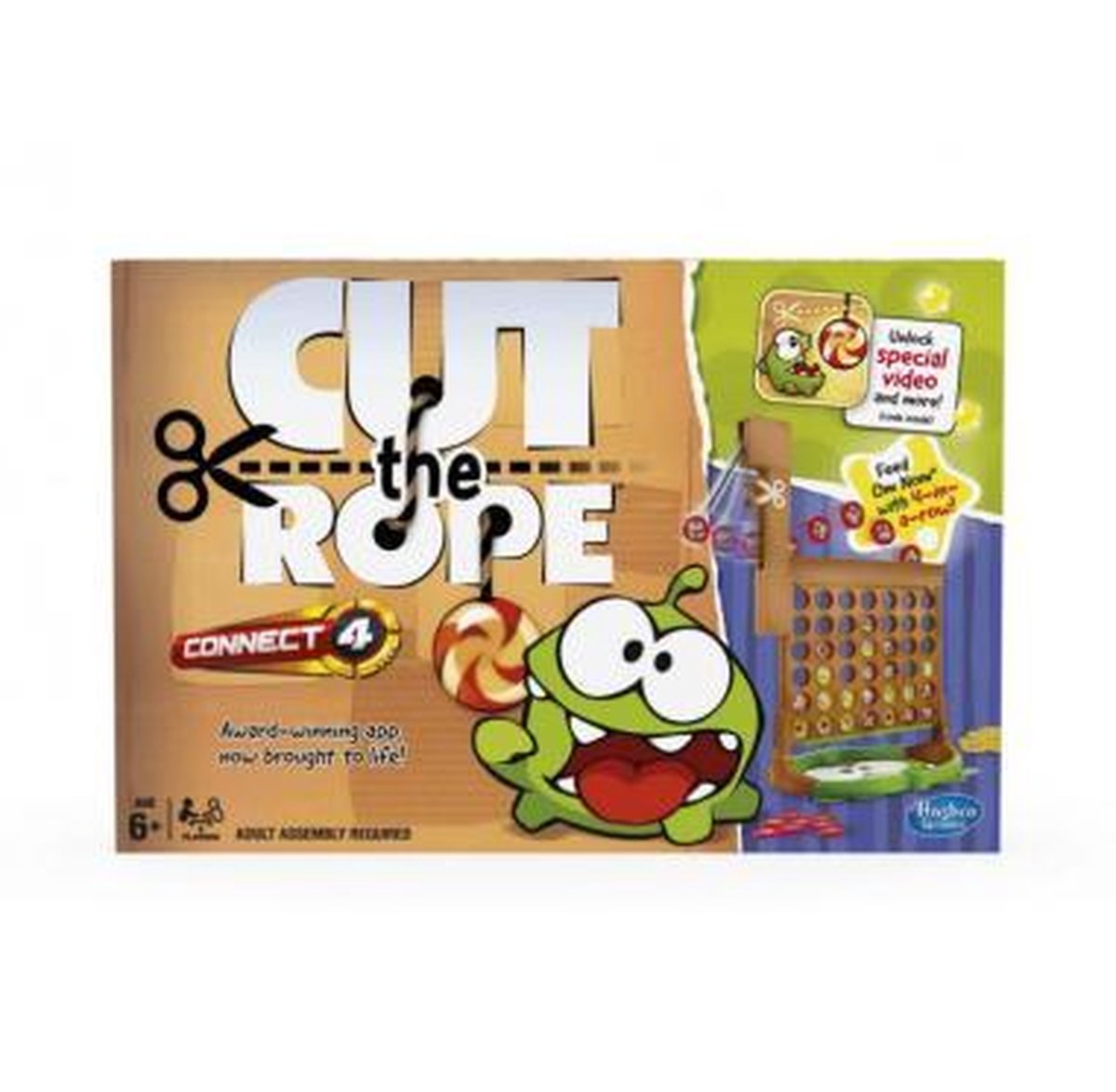 Hasbro CONNECT 4 CUT THE ROPE