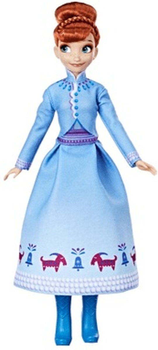 Hasbro Disney Frozen Tienerpop Anna 28 Cm Meisjes Blauw