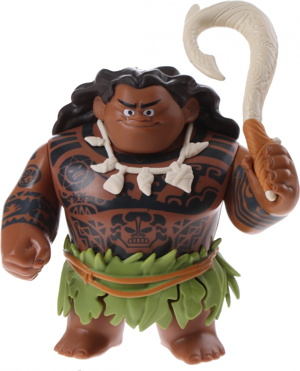 Hasbro Disney Vaiana Maui The Demigod Speelfiguur 10 Cm 2-delig