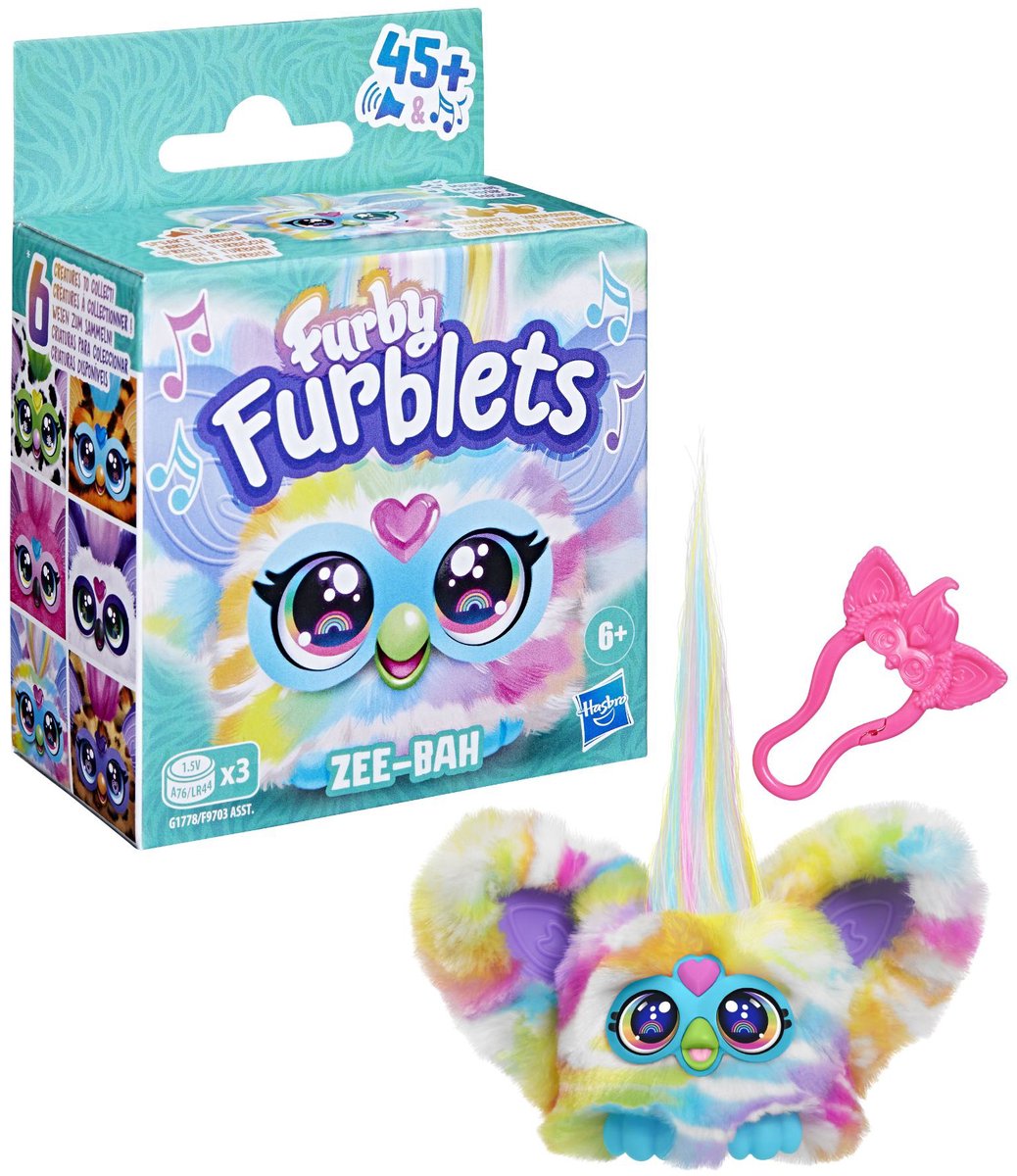   Furby Furblets Xtra DJ - Interactief Speelgoedfiguur.