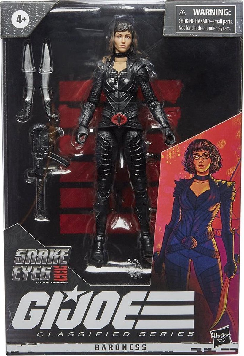   G.I. Joe Classified Series Origins 6 inc/15cm Baroness