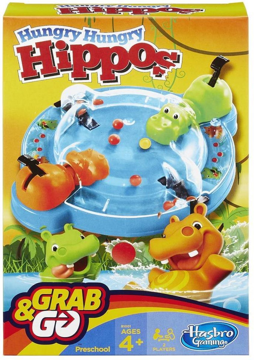   Hungry Hungry Hippos Grab and Go Grab & Go Board game Fine motor skill (dexterity)