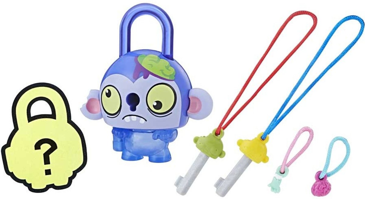 Hasbro Lock Stars-figuur Gross Brain Paars 5-delig