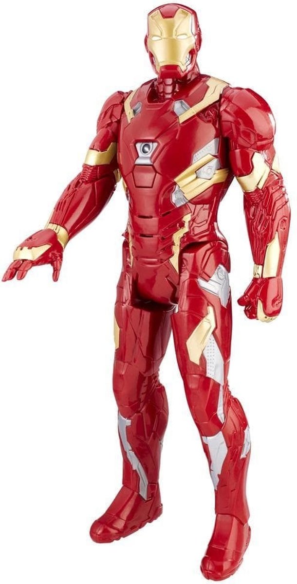 Hasbro Marvel Avengers 12-inch Electronic Iron Man Goud, Rood, Zilver Jongen 1 stuk(s)