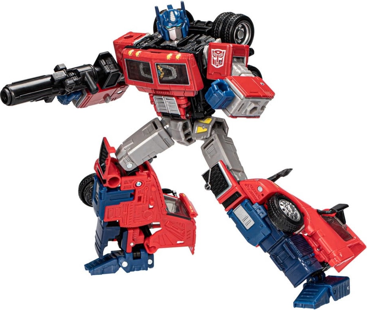  Optimus Prime Vnr Volvo Transformers 17 Cm Figuur Rood
