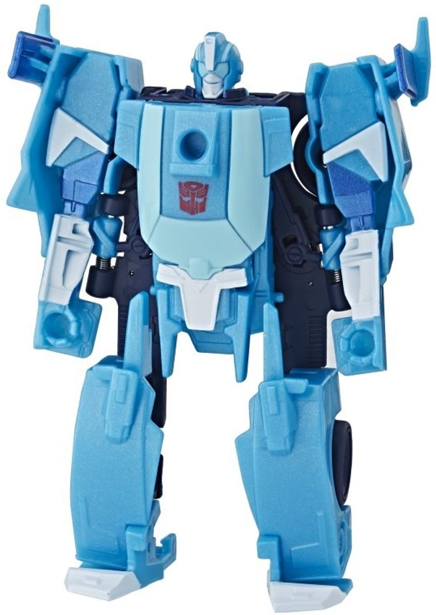 Hasbro Transformer Cyberverse Blurr Jongens Blauw 10 Cm