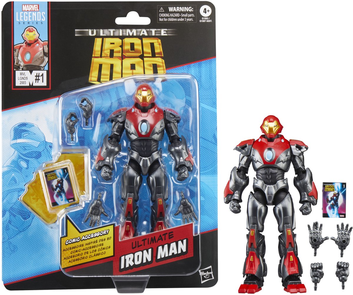   Ultimate Iron Man Marvel Legends Action Figure Ultimate Iron Man 15 cm Action Figuur