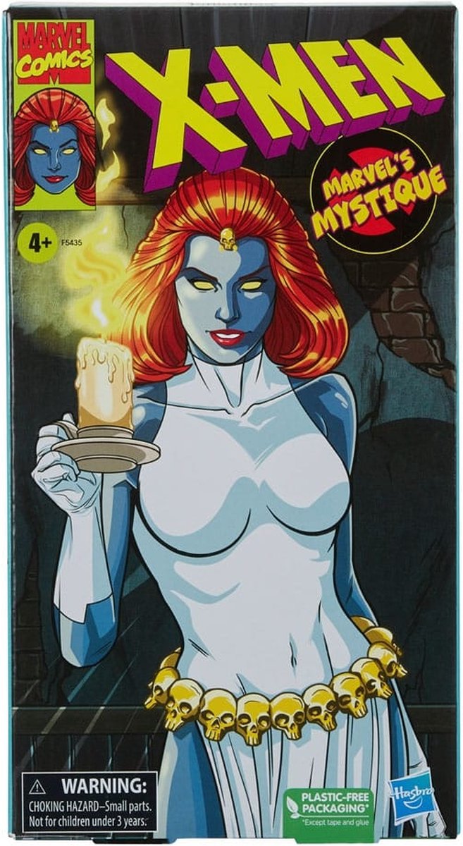   X-men: The Animated Series Marvel Legends Action Marvel´s Mystique 15 Cm Figuur Blauw