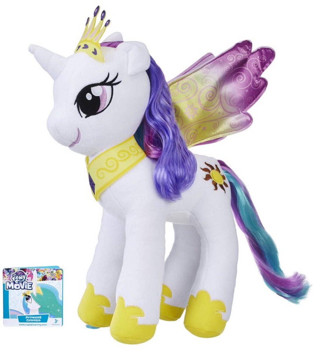 Knuffel My Little Pony - Princess Celestia - 34cm