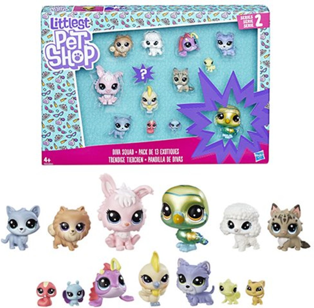 Littlest Pet Shop The Diva Squad Mini-Figures Set  13 stuks