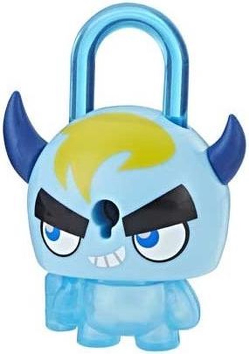 Lock Stars-figuur Horned Monster 6 cm blauw 5-delig