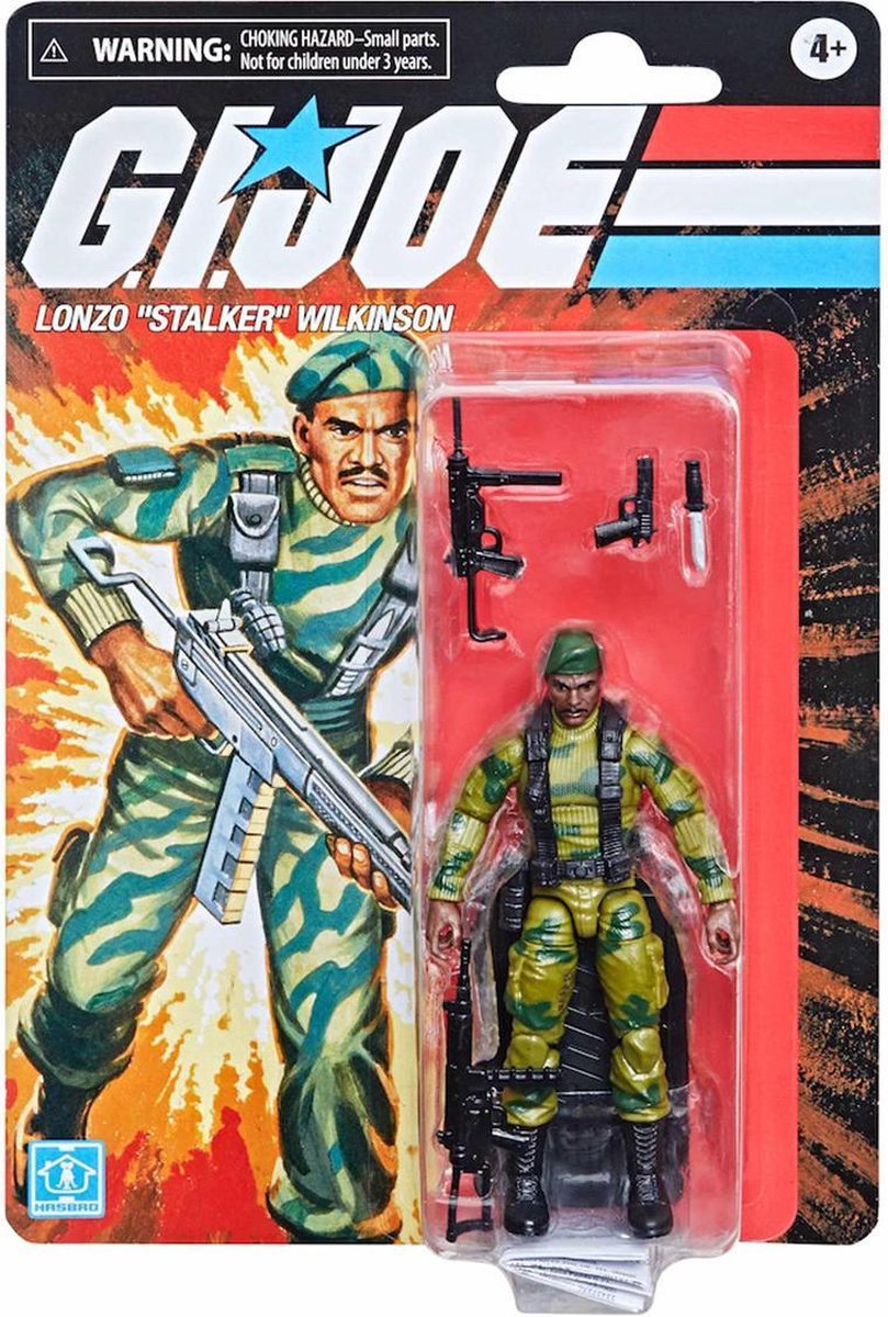 Lonzo “Stalker” Wilkinson. G.I. Joe Retro Collection