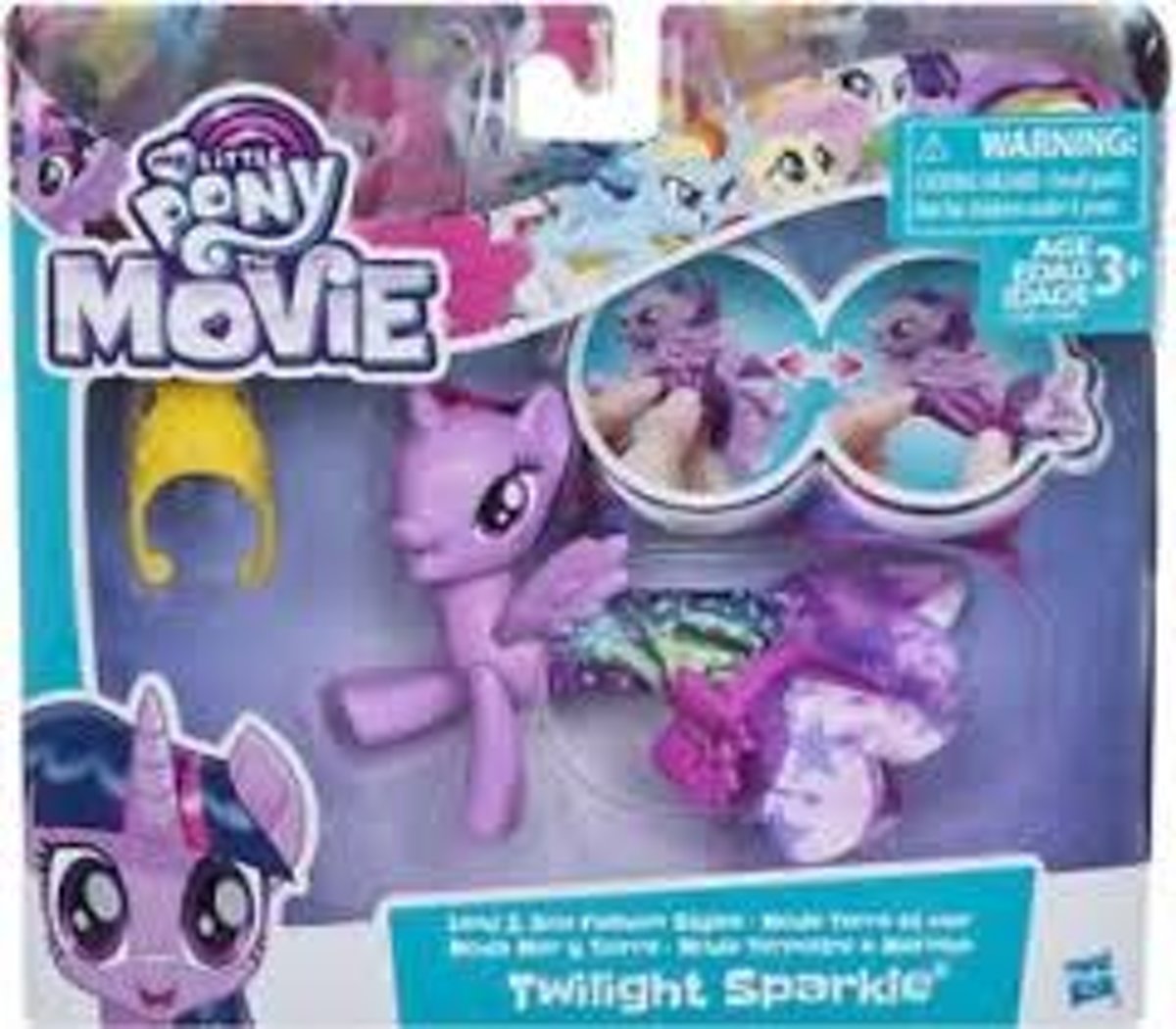 MLP The Movie Land & Sea Fashion Styles Twilight Sparkle