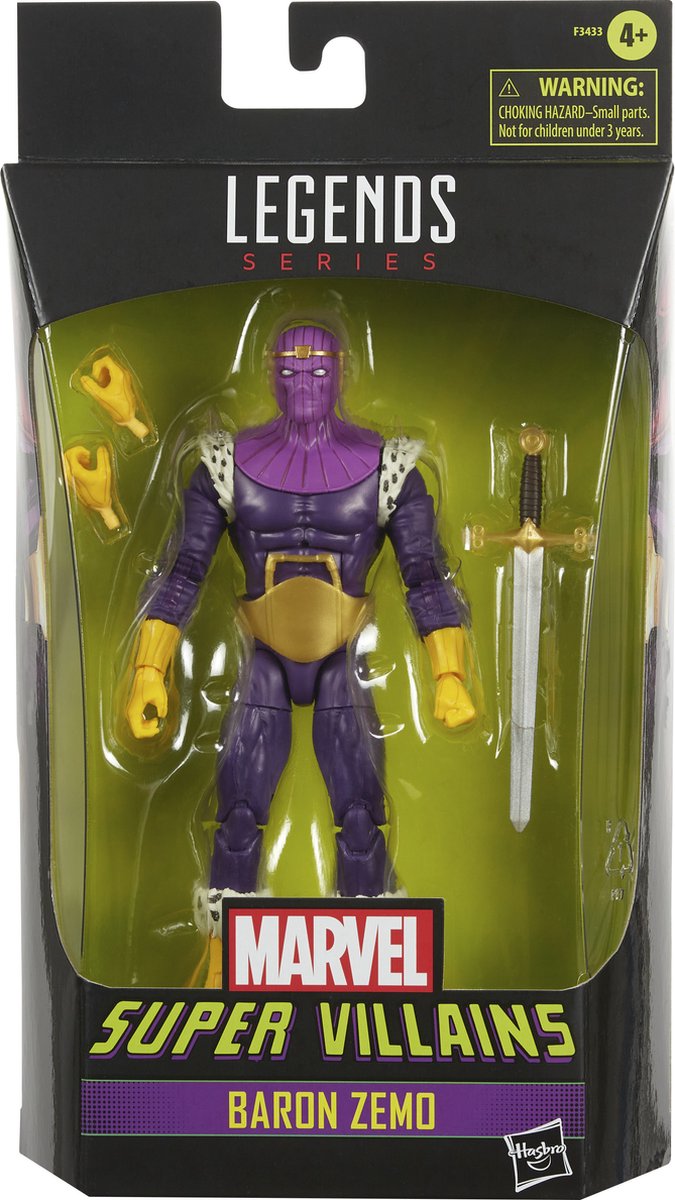 Marvel Legends: Baron Zemo - Super Villian - Speelfiguur