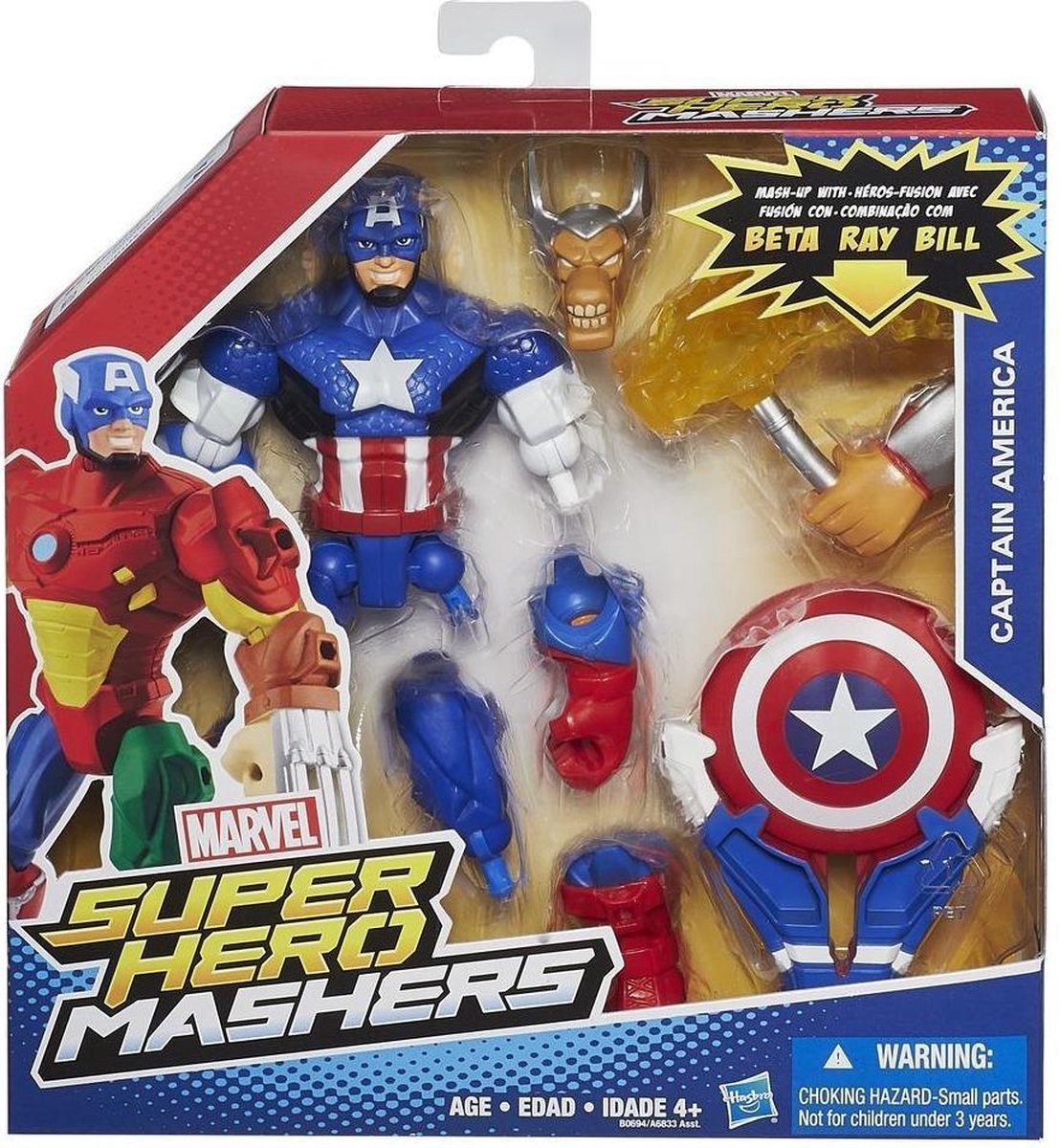 Marvel Super Hero Mashers: Captain America Deluxe