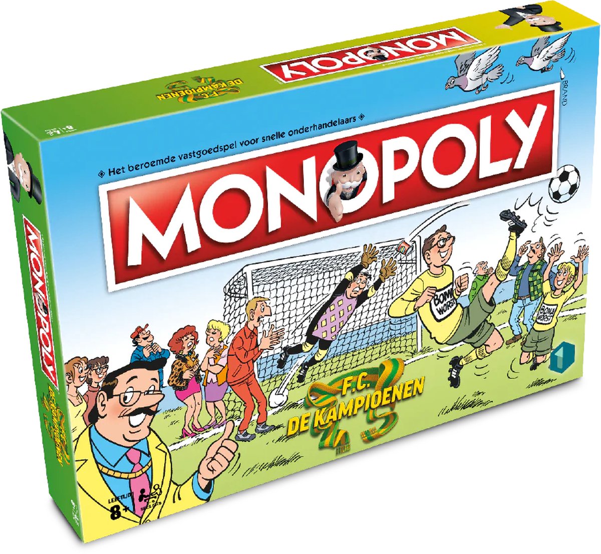 Monopoly - 2 in 1 Bundel - Monopoly FC De Kampioenen - Monopoly Plopsa - 2 in 1