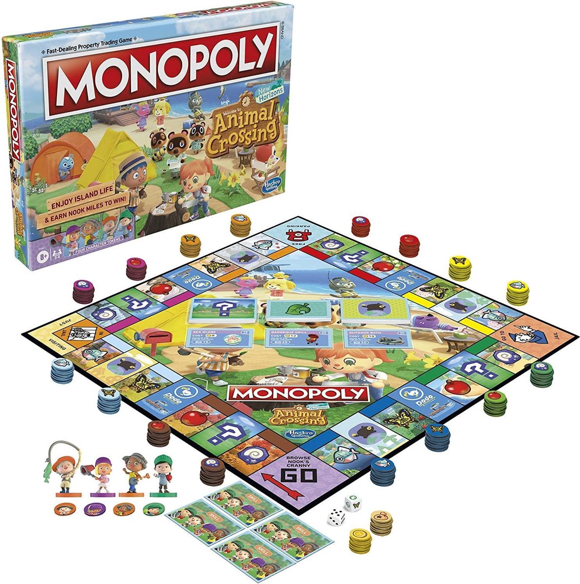 Monopoly - Animal Crossing - Engelse Versie - Bordspel